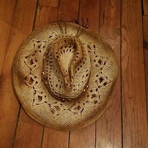 100% Straw Cowgirl Hat